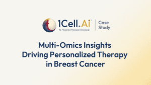 Discover how multi-omic testing identified actionable mutations and guided therapy in a case of metastatic triple-negative breast cancer.
