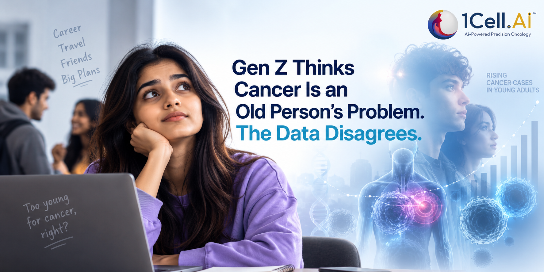 Gen Z Thinks Cancer Is an Old Person's Problem. The Data Disagrees.